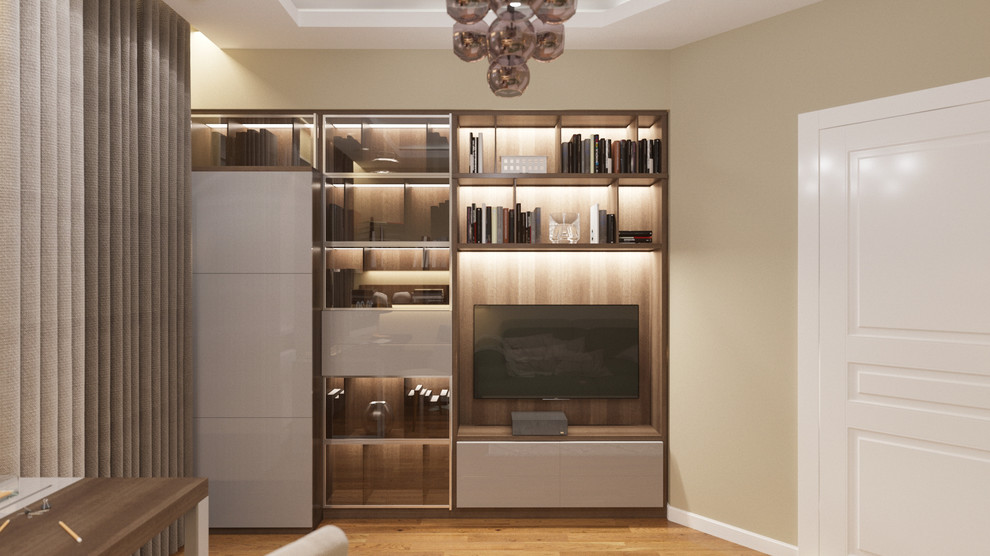 Свежие цветовые решения по квартире - вторичный рынок -  150 кв.м.