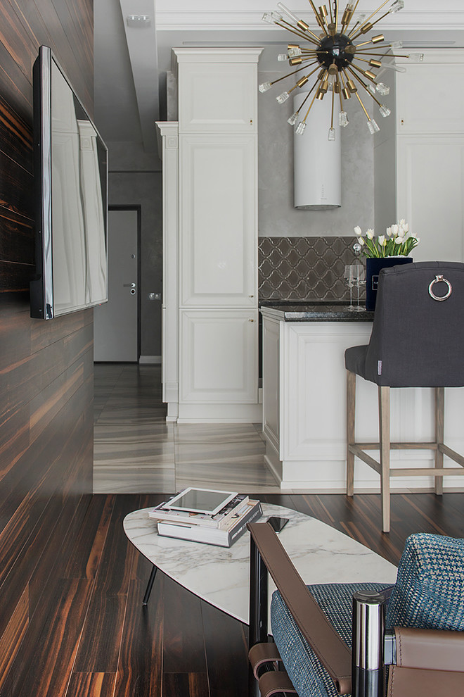 Обложка проекта: небольшая квартира в центре Москвы