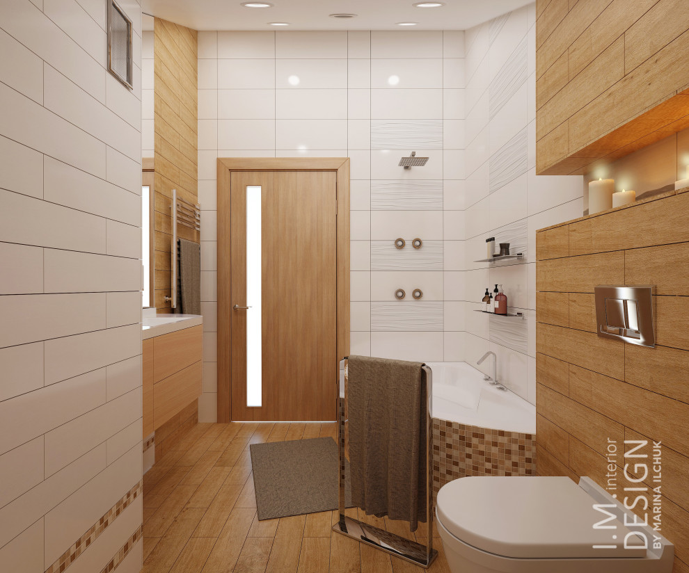 Дом 190 кв.м. "На Волне" Визуализация и реализация.