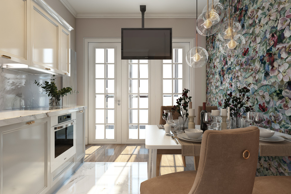 Белая кухня