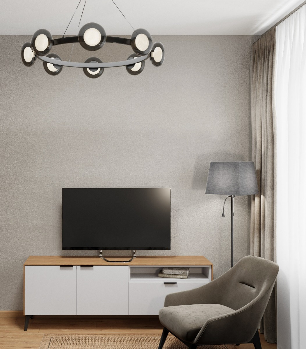 ЖК Серебрица. Спальня.