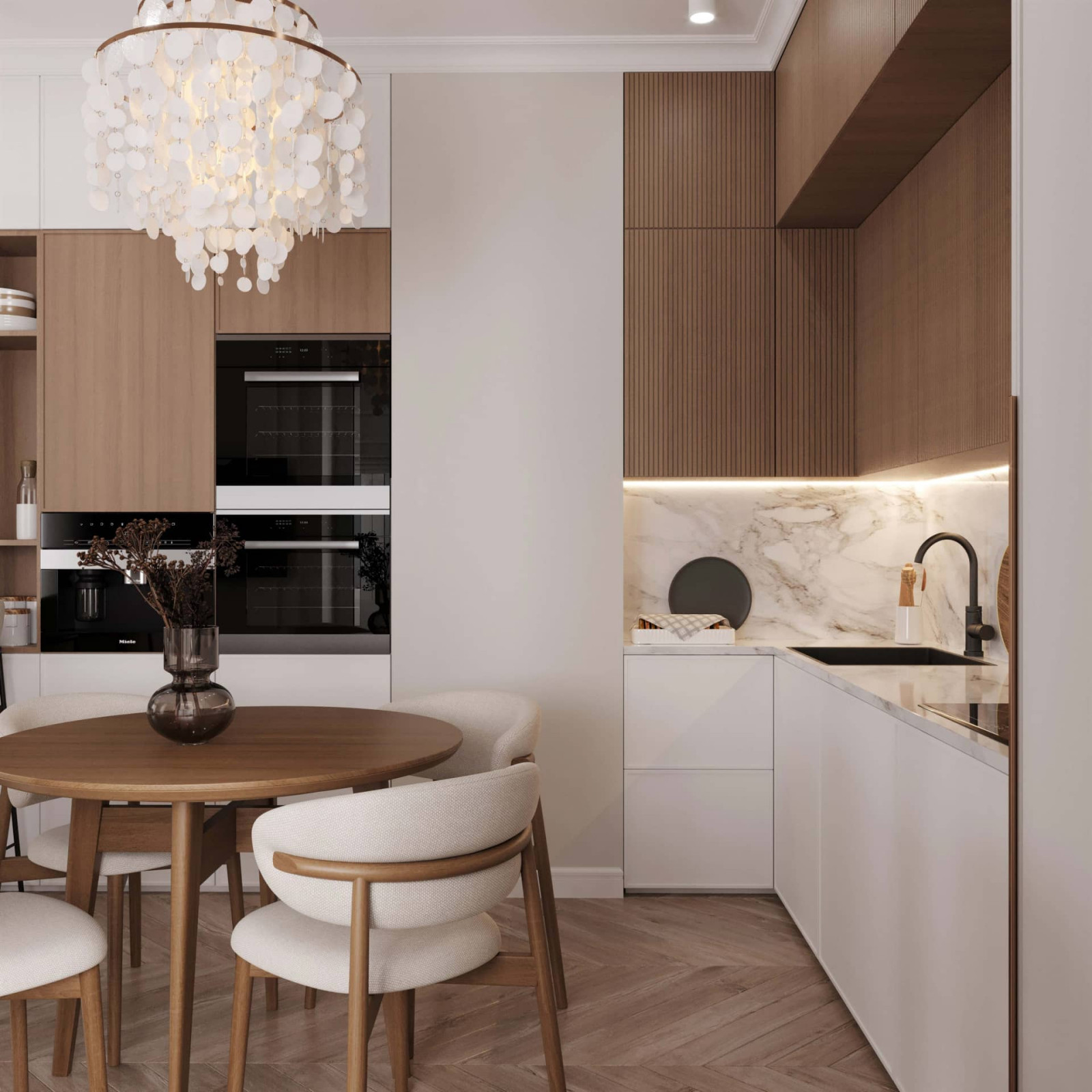 Дизайн и ремонт квартиры на Каланчёвской улице — Плюшевый комфорт