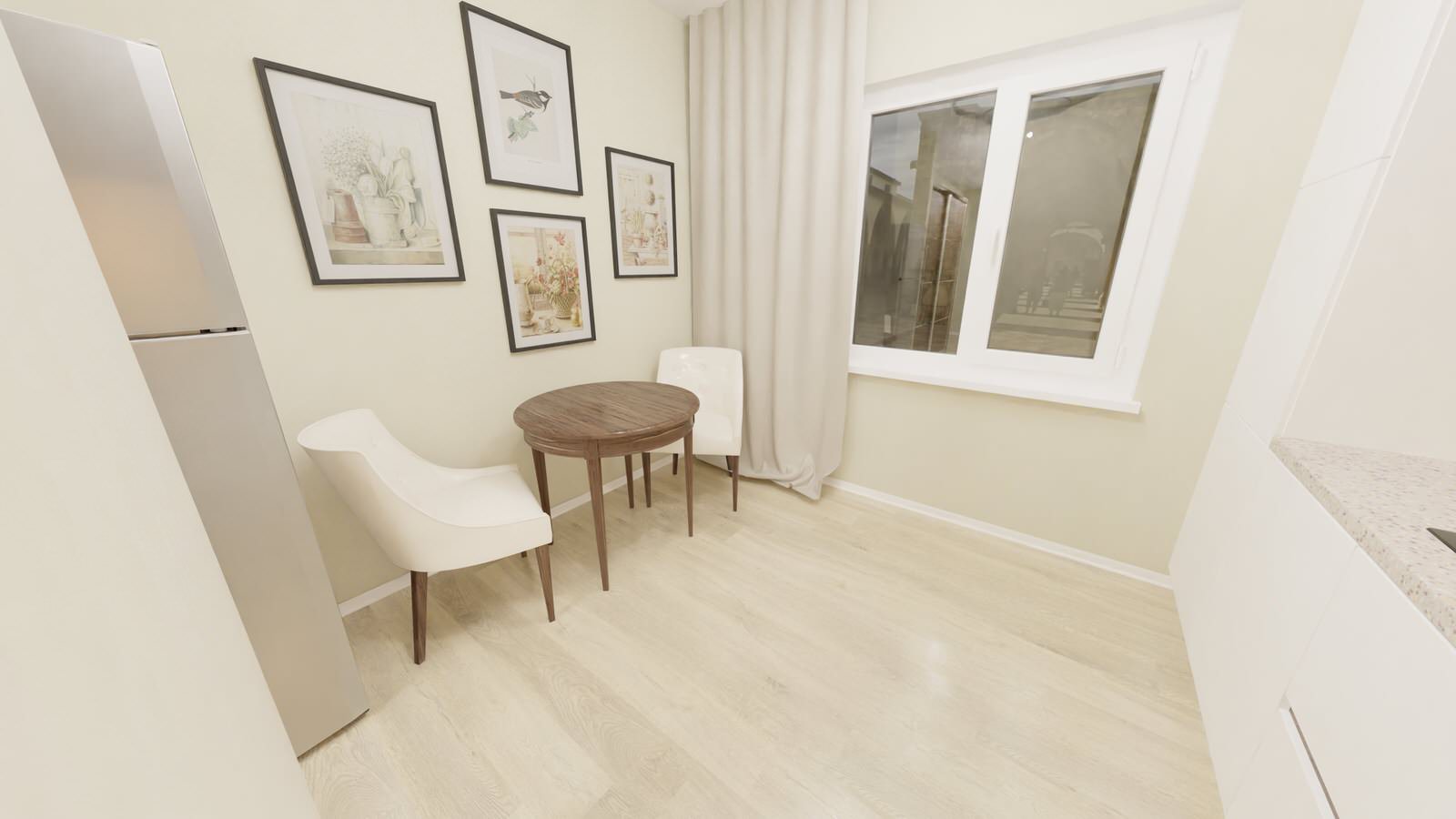 Двухкомнатная квартира