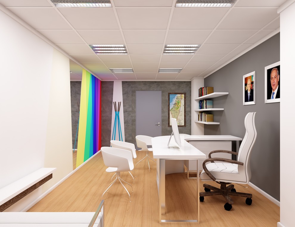 Дизайн офиса "Израильский культурный центр в Москве"