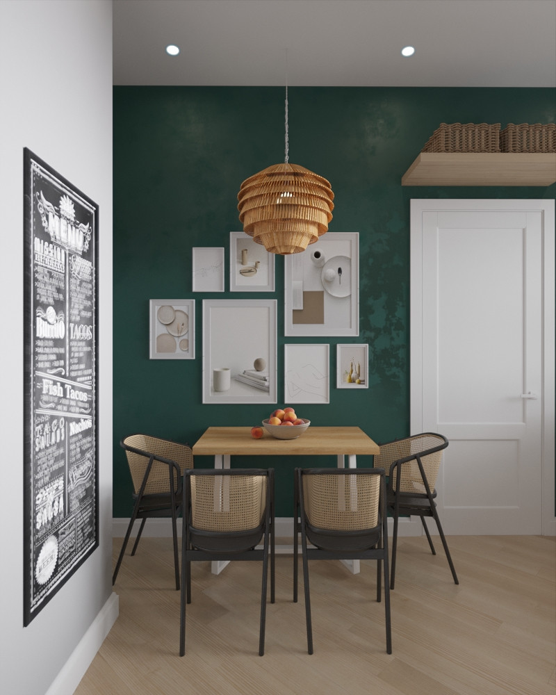 Светлая кухня