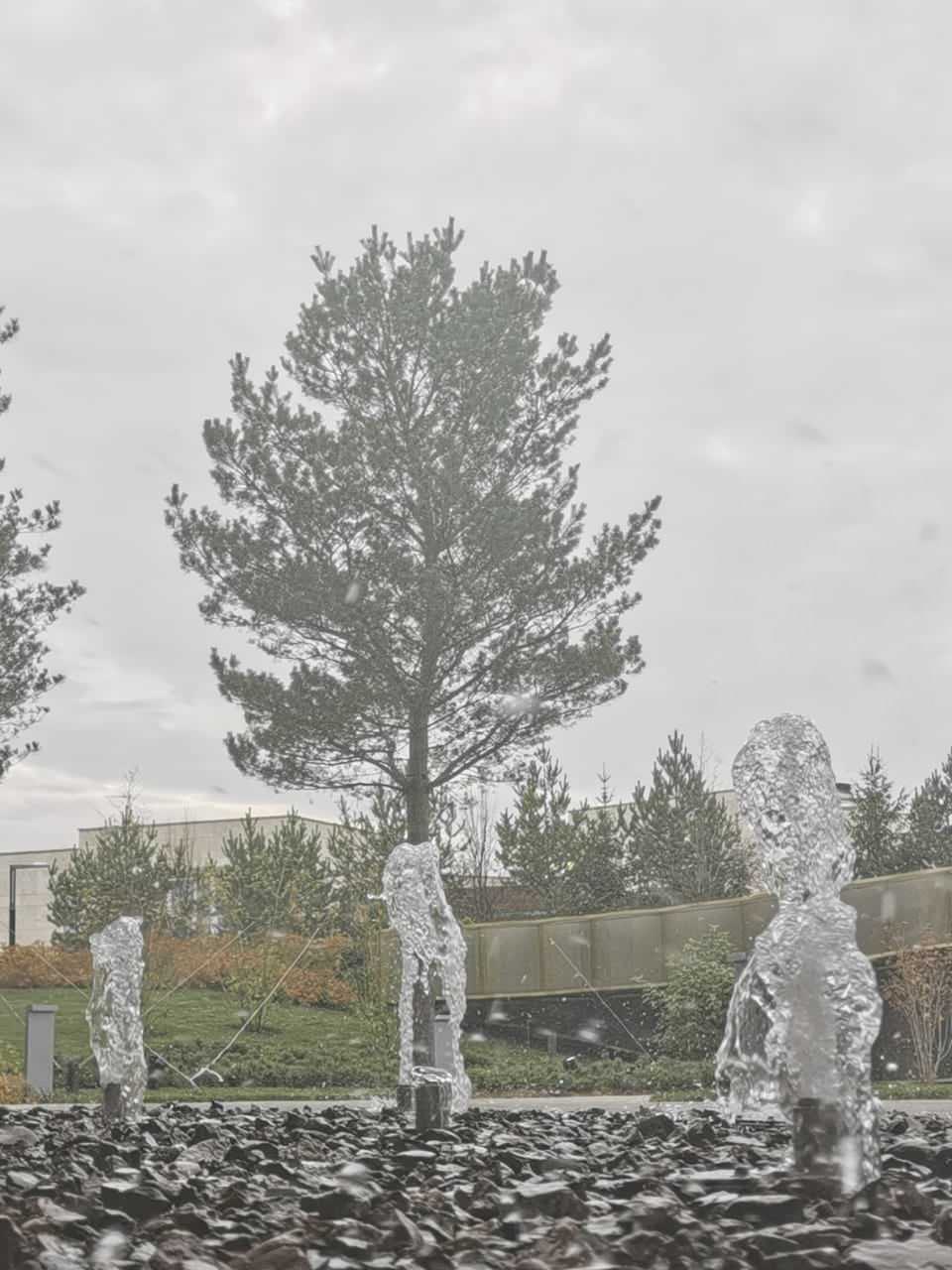 Фонтан 12 струй в Жуковке