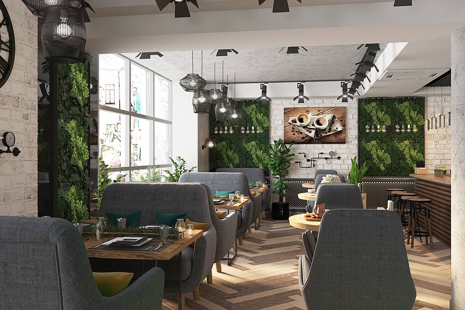 Дизайн-проект кофейни