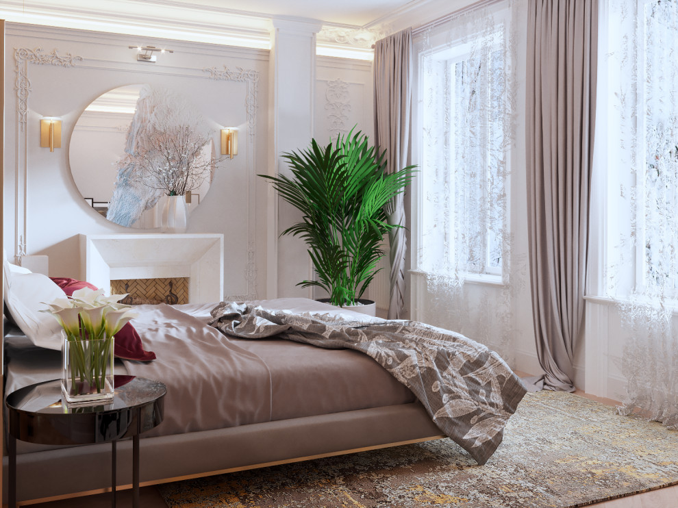 Особняк Алексея Ягудина и Татьяны Тотьмяниной. Спальня