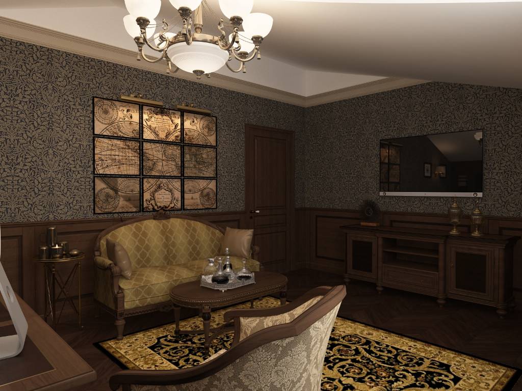 Дом в стиле прованс, пос. Малиновка