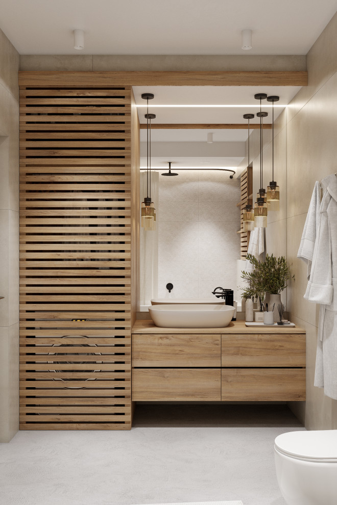 Двухуровневая квартира в стиле "ваби-саби". ЖК Событие