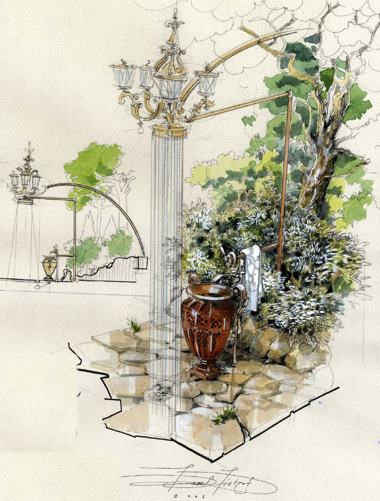 Эскизы - ландшафтный дизайн