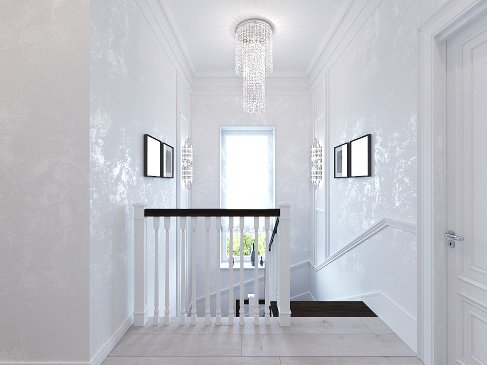 Дизайн дома площадью 136 кв.м в классическом стиле