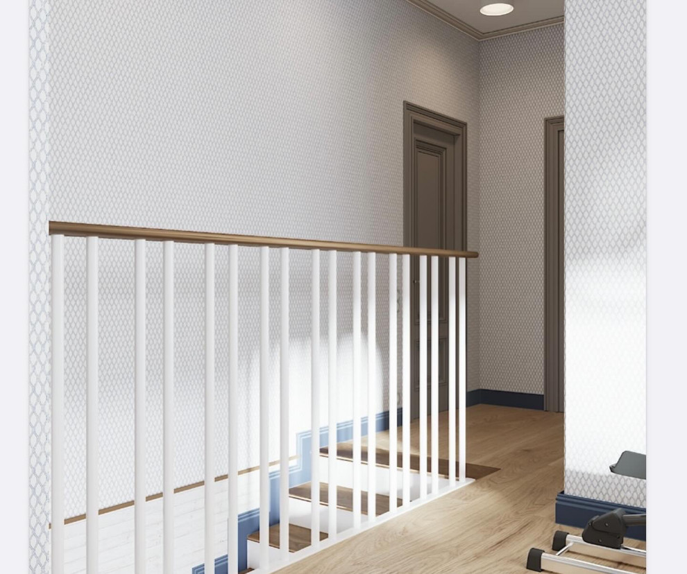 Обложка проекта: Мансардный этаж(спальня,кабинет,санузел,гардеробная)