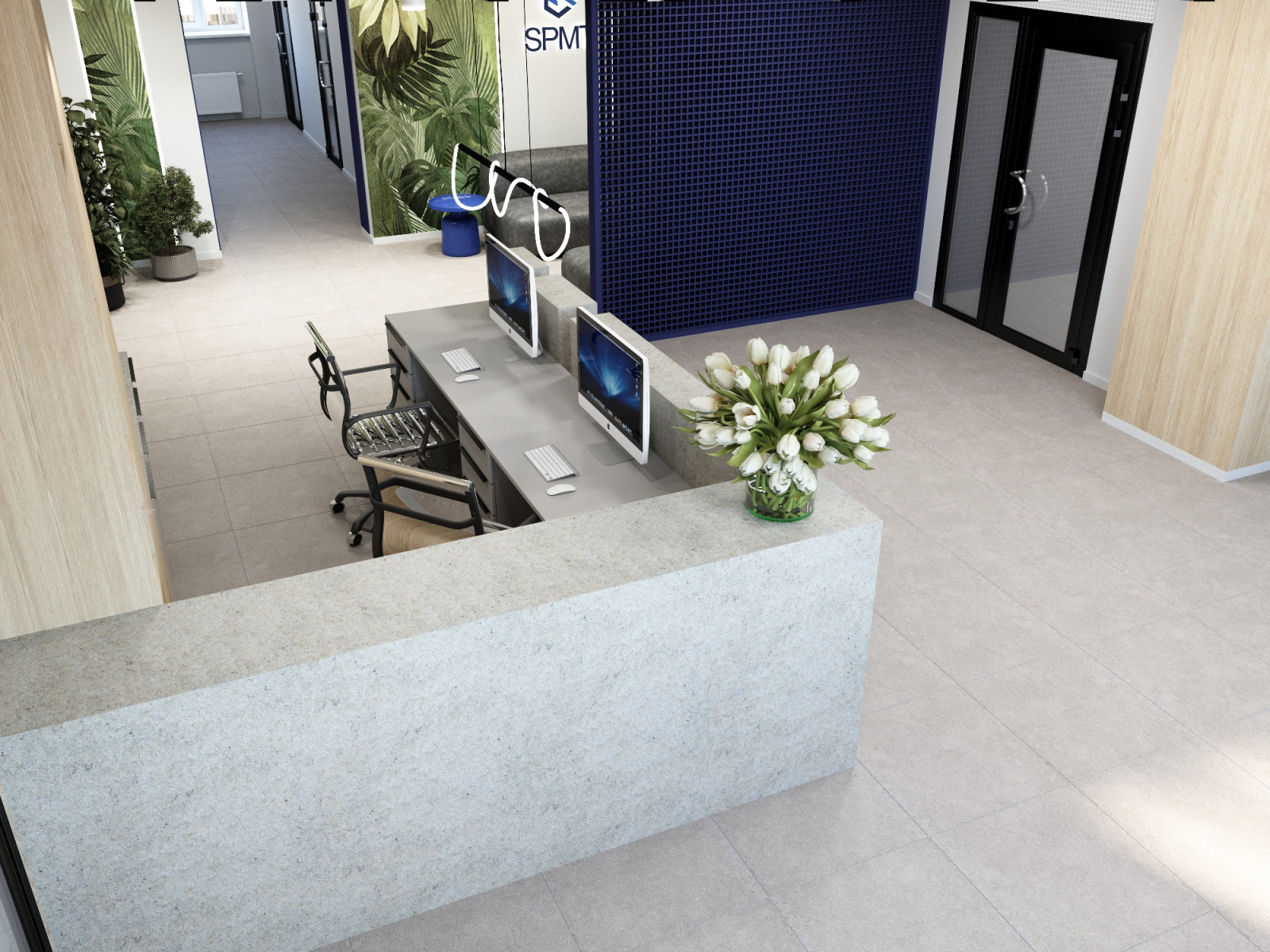 Обложка проекта: Офисное помещение