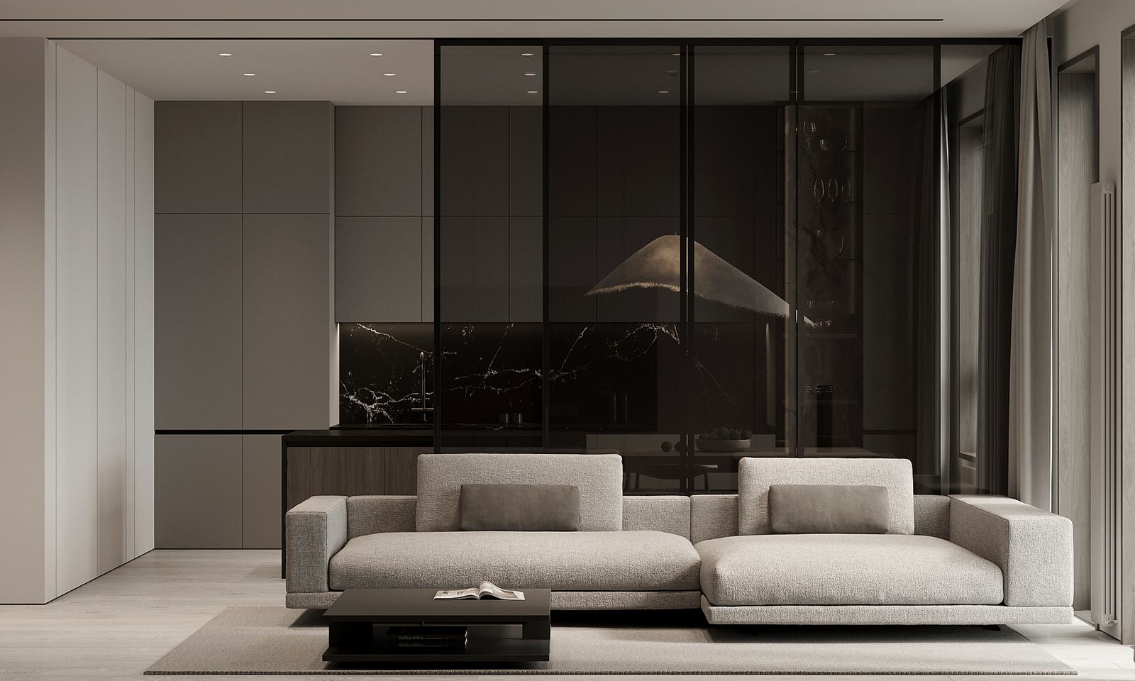 ЖК "Welltown" (гостиная)