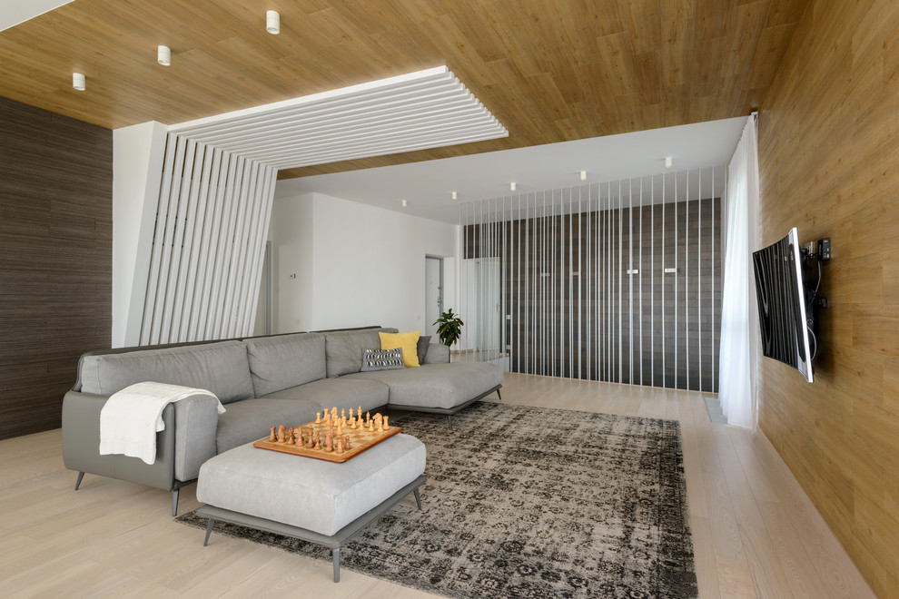 Houzz тур: Интерьер с сибирским характером в пентхаусе Новосибирска