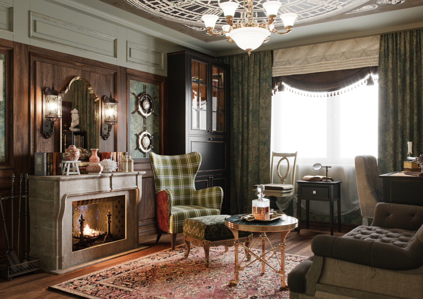 Кабинет как у Шерлока