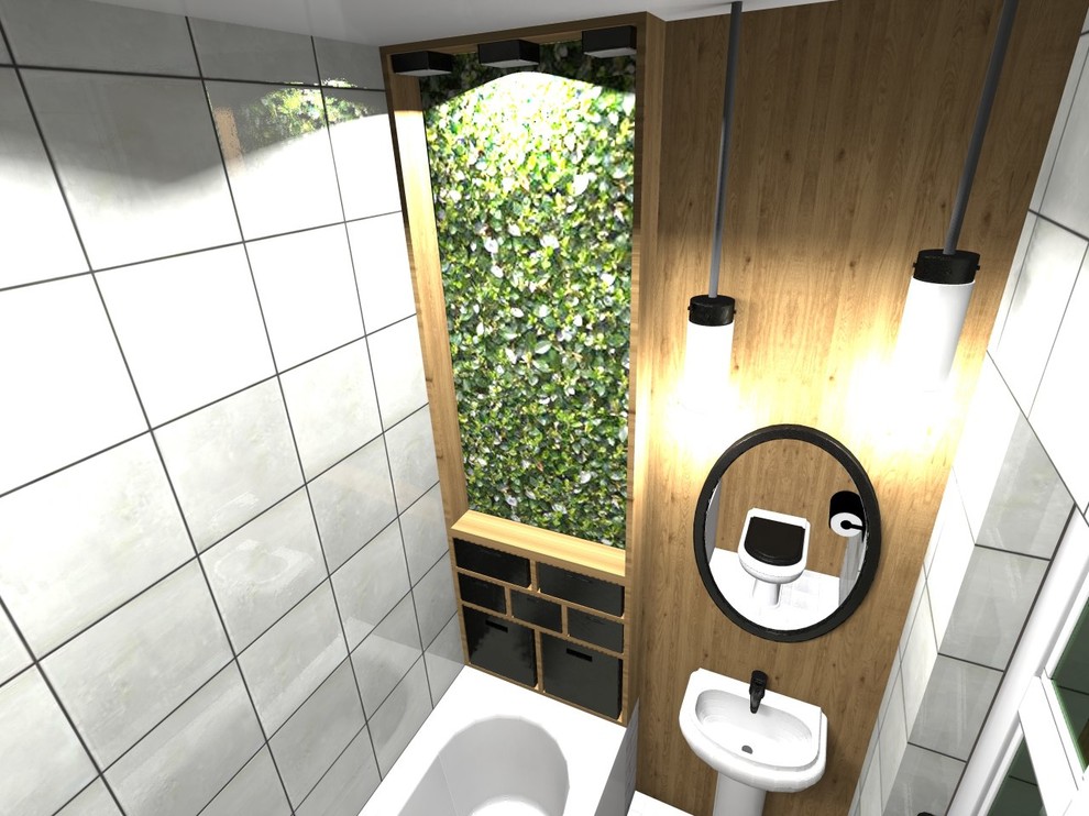 Обложка проекта: Дизайн ванной комнаты