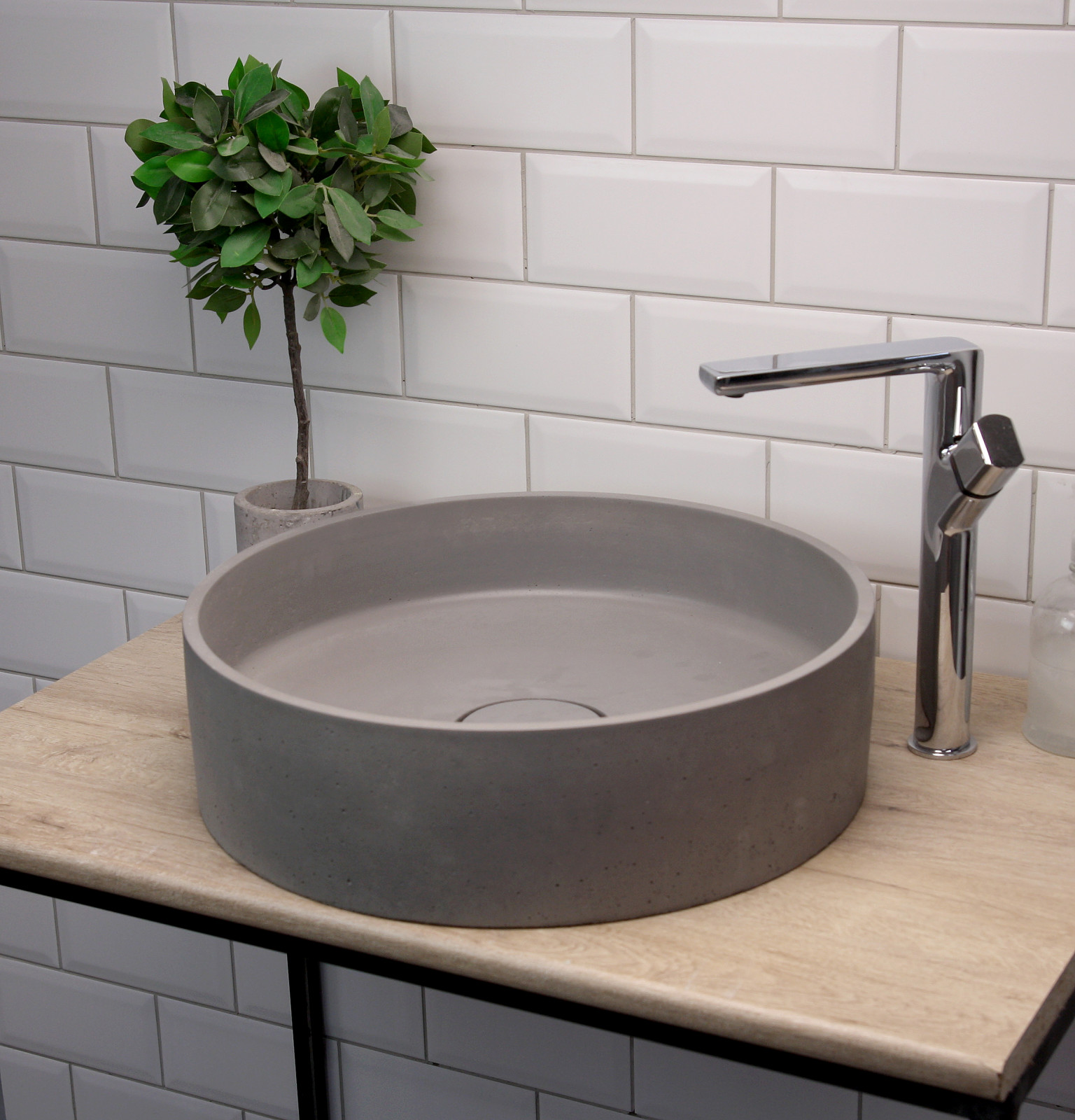 Раковина из бетона