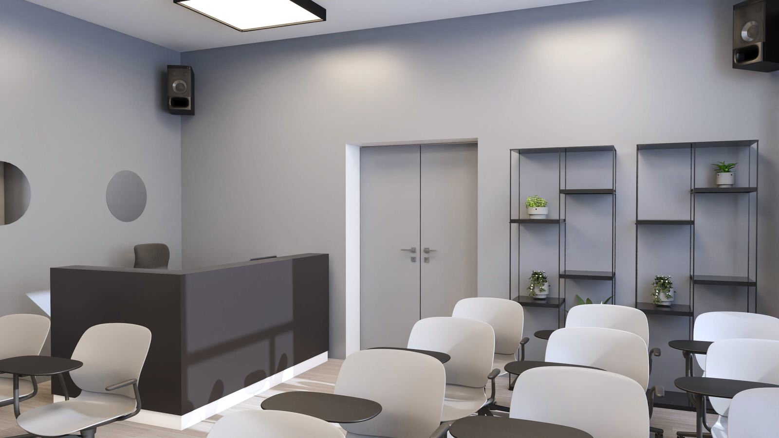 Общие пространства Областного центра профилактики и реабилитации в г. Тюмень