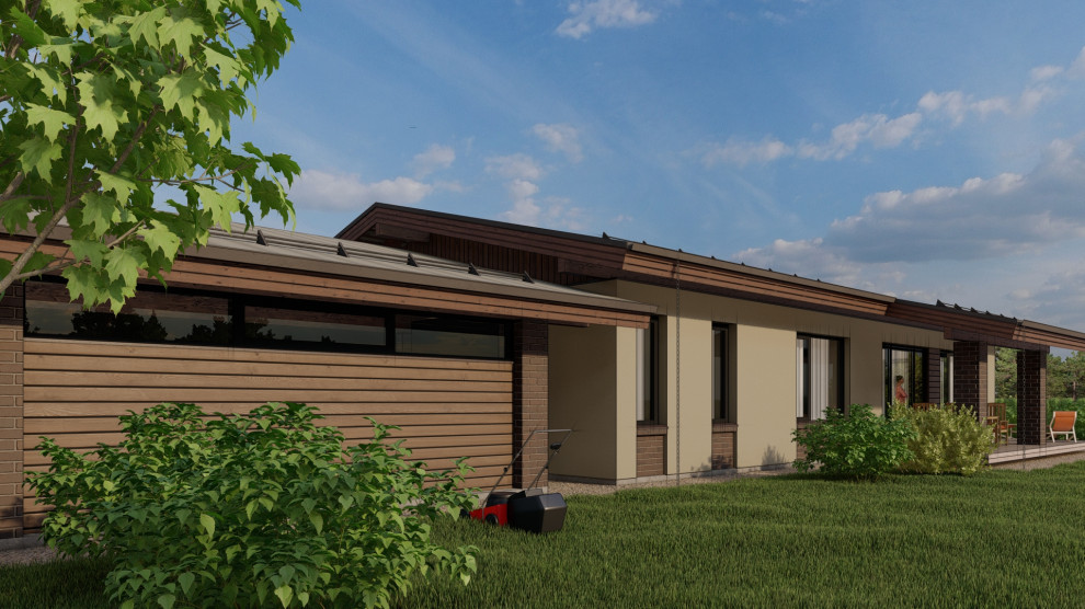 Практичный одноэтажный дом в г. Пенза