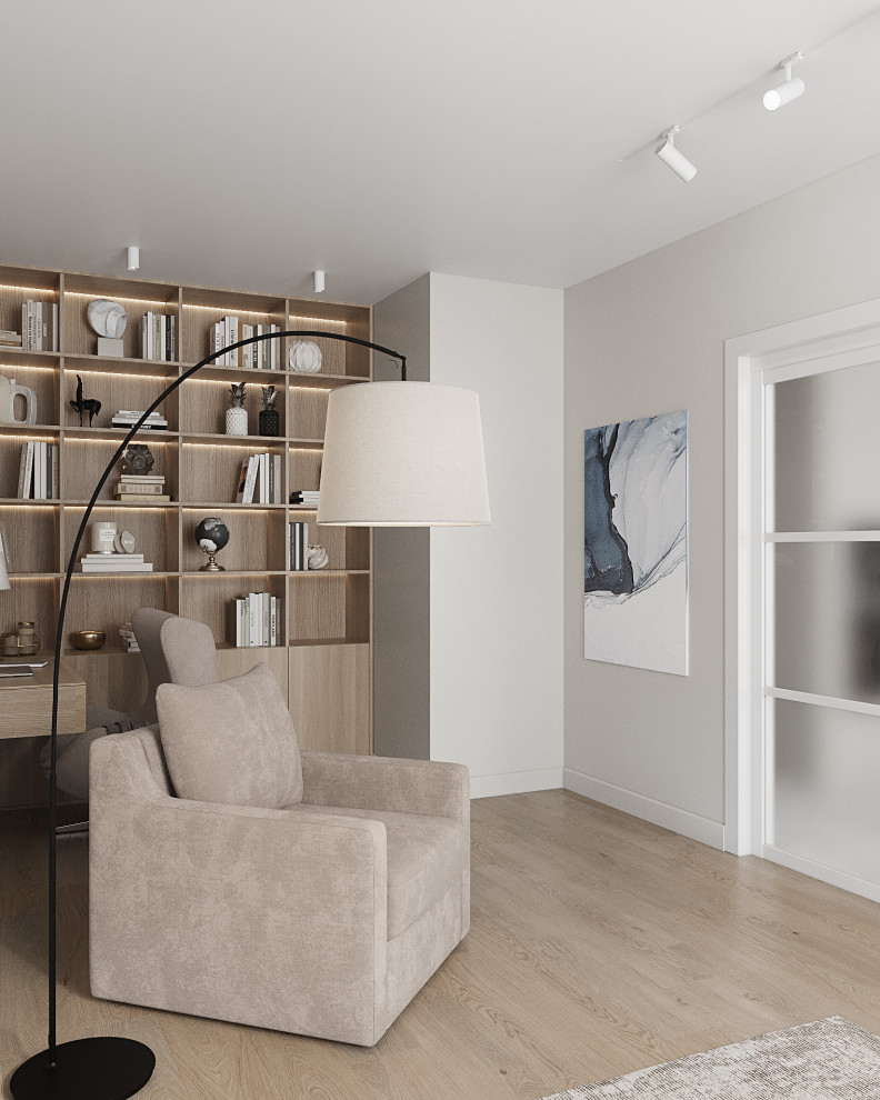 Гостиная с рабочим местом