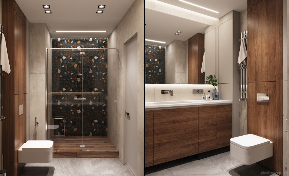 Теплый минимализм в ЖК Кутузов Град-1