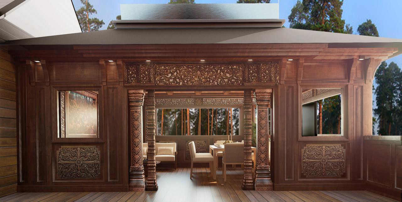 Обложка проекта: Беседка