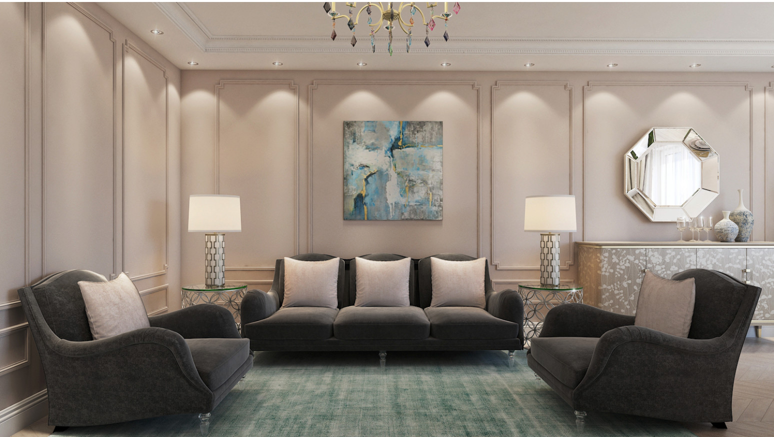 Квартира в Алматы площадью 164 м кв