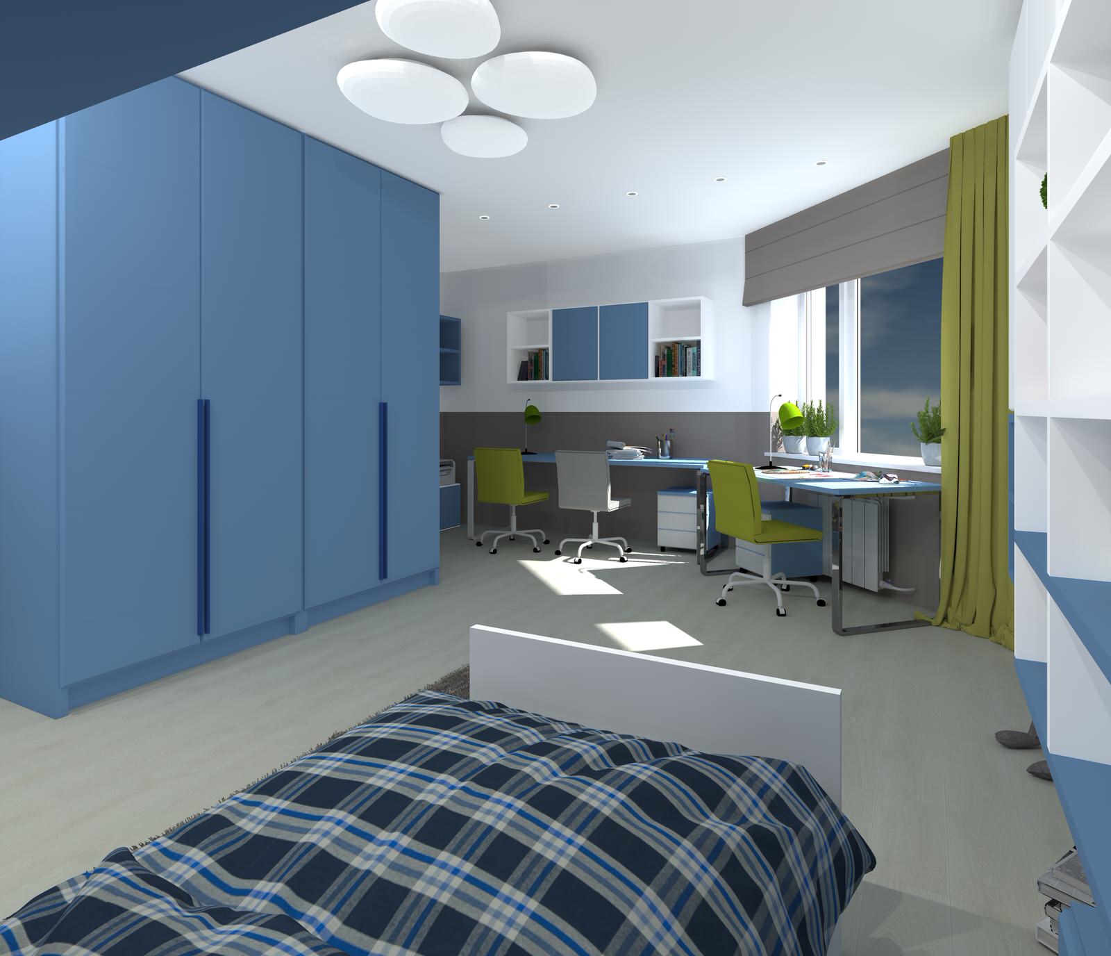 Косметический ремонт в современном стиле со скандинавскими элементами