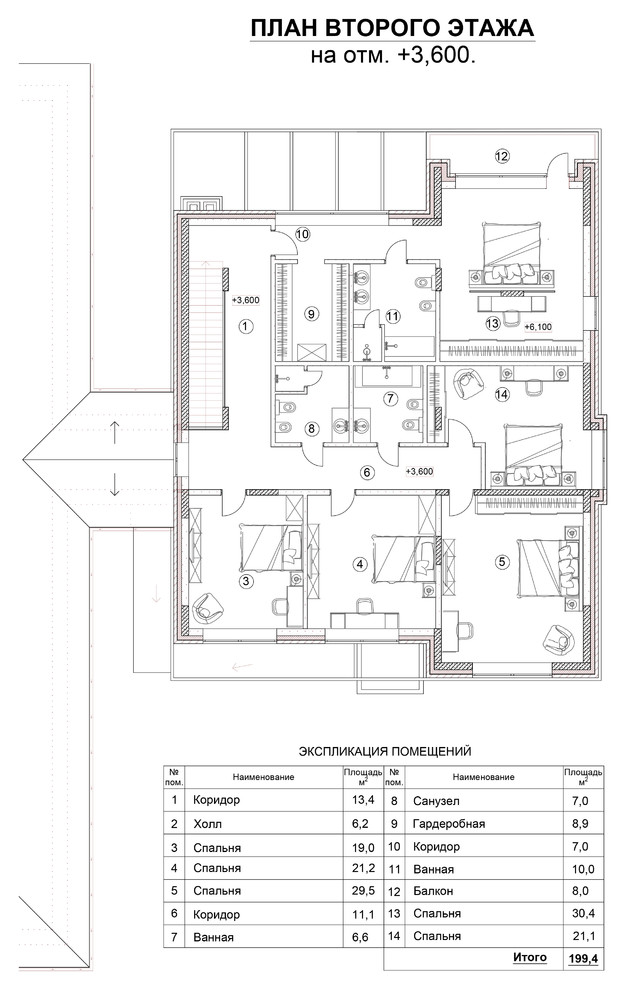 Дом в стиле Лофт в Подмосковье