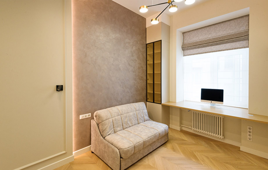 Капитальный ремонт квартиры 120 кв. м. в доме 1915 года.