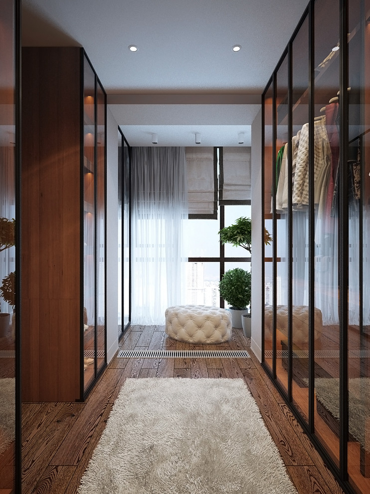 Квартира на Красной Пресне - современный стиль с элементами классики