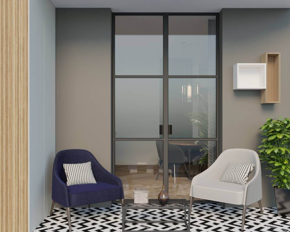 Современная классика в гостиной - обеденной