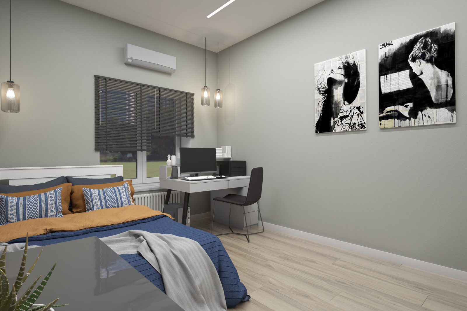 Трёхкомнатная квартира. 85 кв.м.