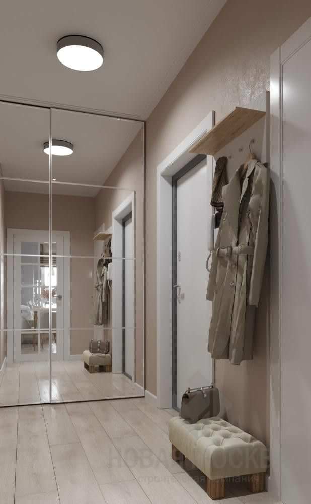 Дизайн-проект двухкомнатной квартиры 64 кв.м в ЖК «Переделкино Ближнее»