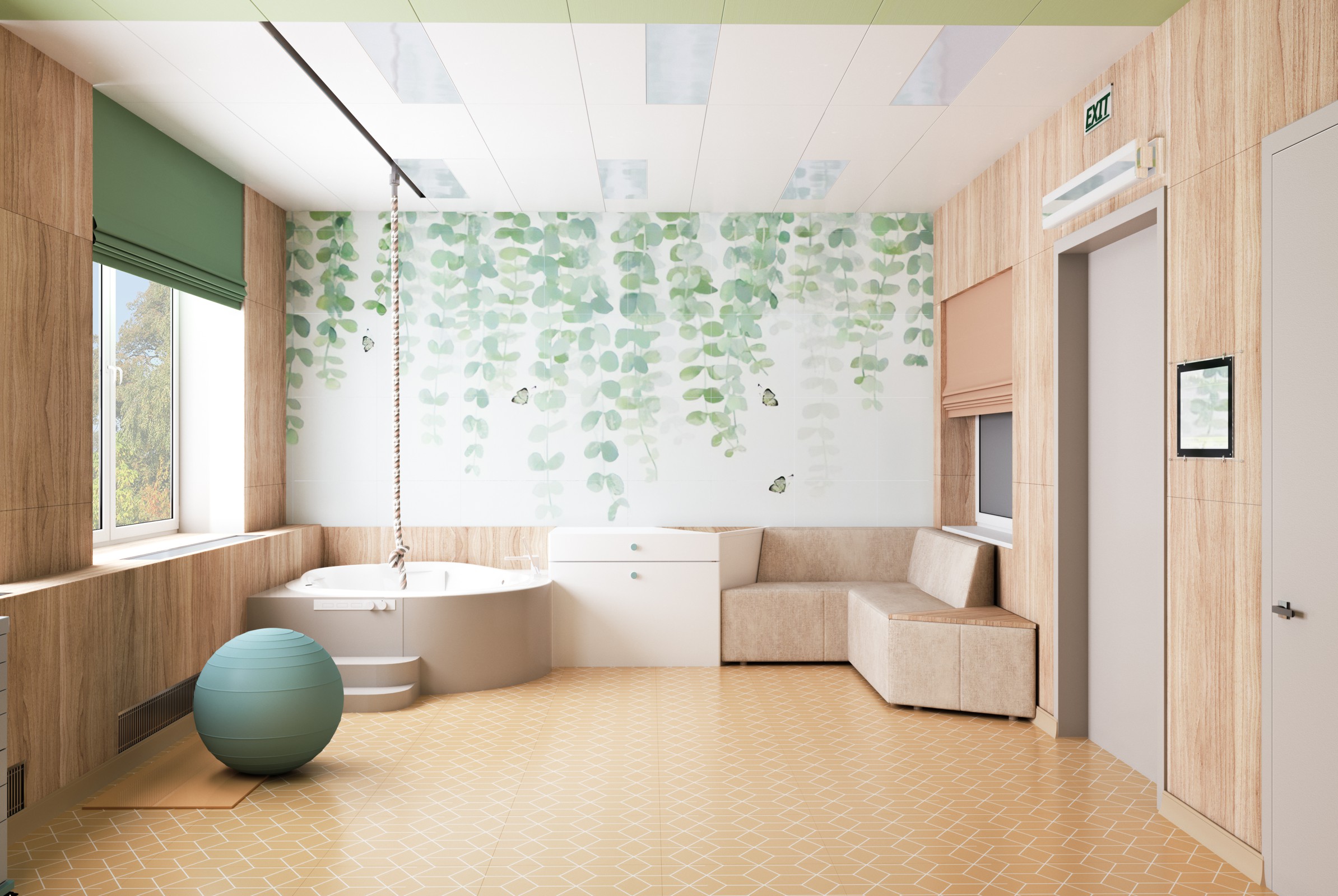 Дизайн проект Перинатального центра