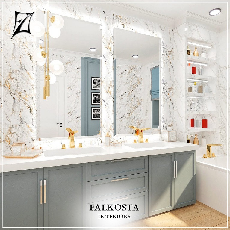 Дизайн интерьера коттеджа в неоклассике