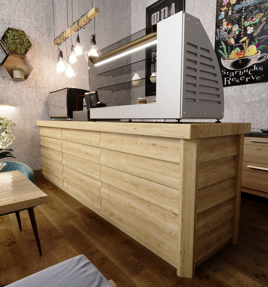 Обложка проекта: Дизайн кофейни