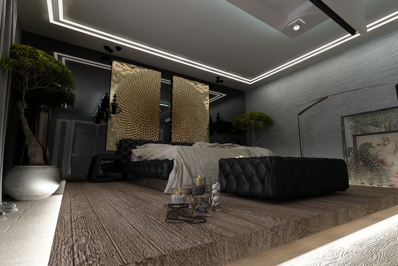 Спальня у моря