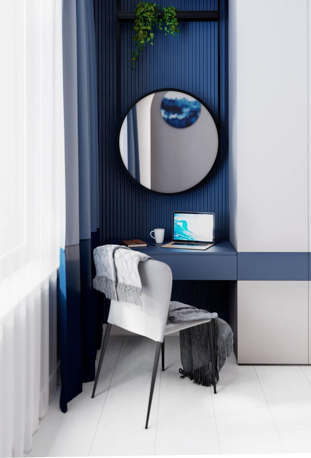 Интерьер квартиры в ЖК Романтика 66 м2