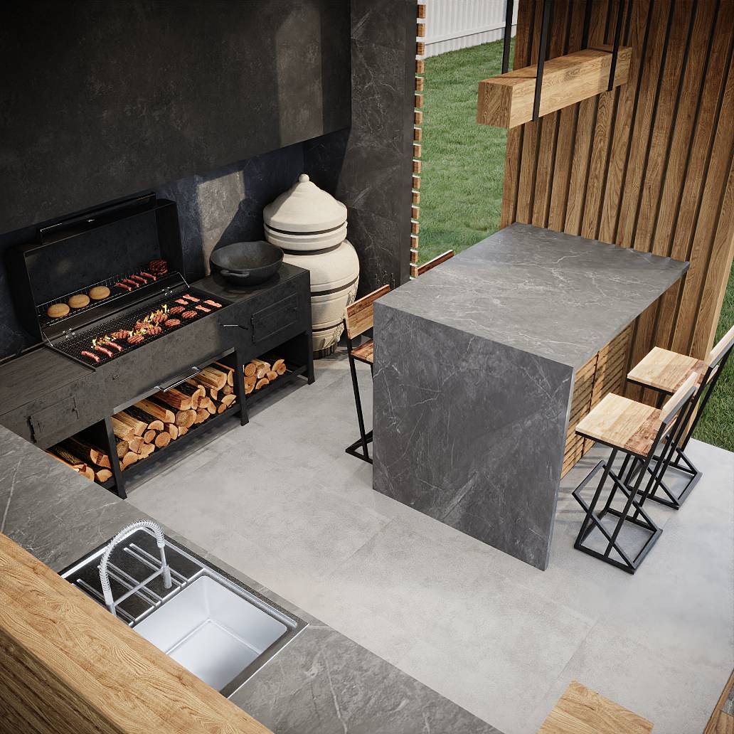 Зона bbq.