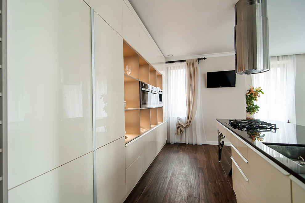 Кухня-гостиная загородного дома