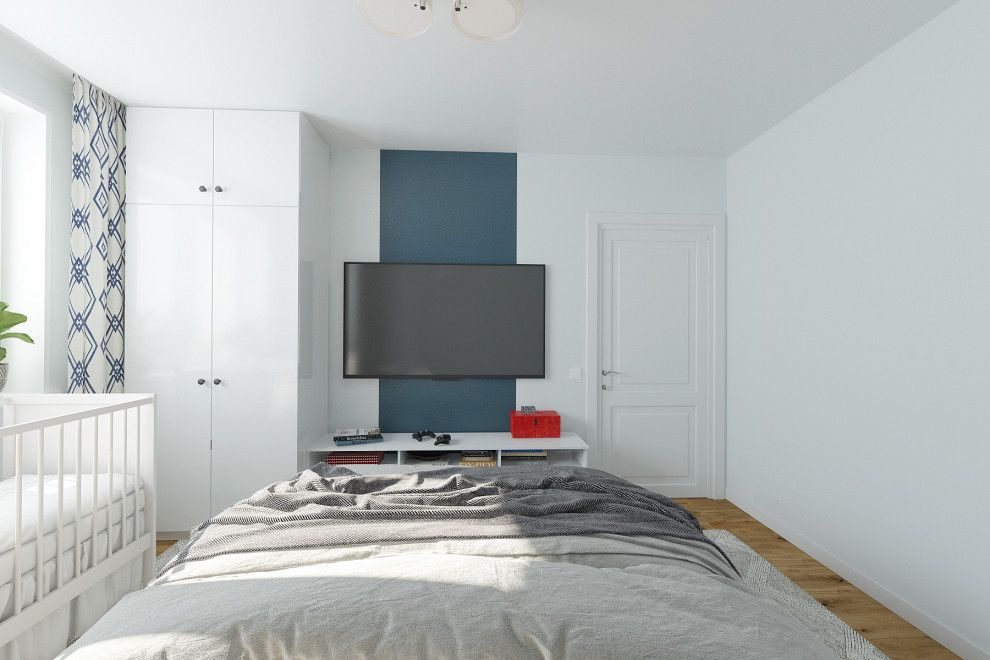 Дизайн четырехкомнатной квартиры 100 м2