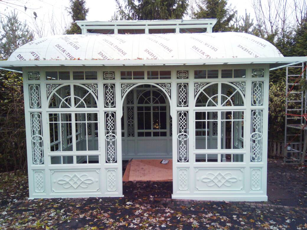 Павильон-Беседка и обустройство зоны барбекю "Резиденция Бенелюкс"