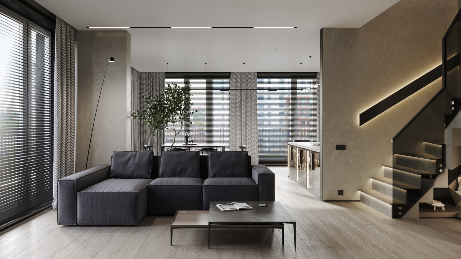 Пентхауз в стиле Экоминимализм