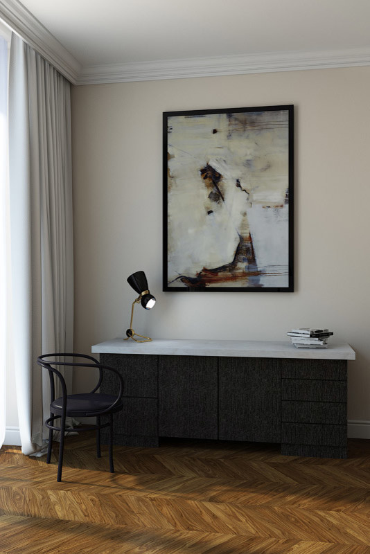 Анна Гусева. Дизайн-проект "Парижская квартира"