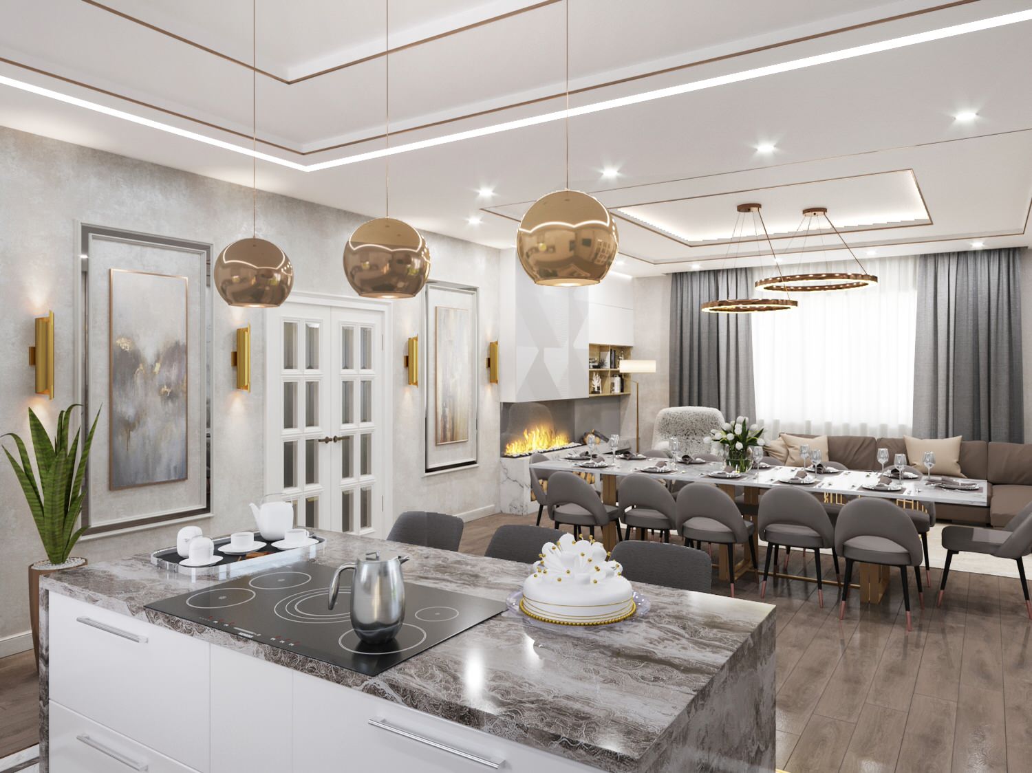 Дом для большой семьи в Белореченске.