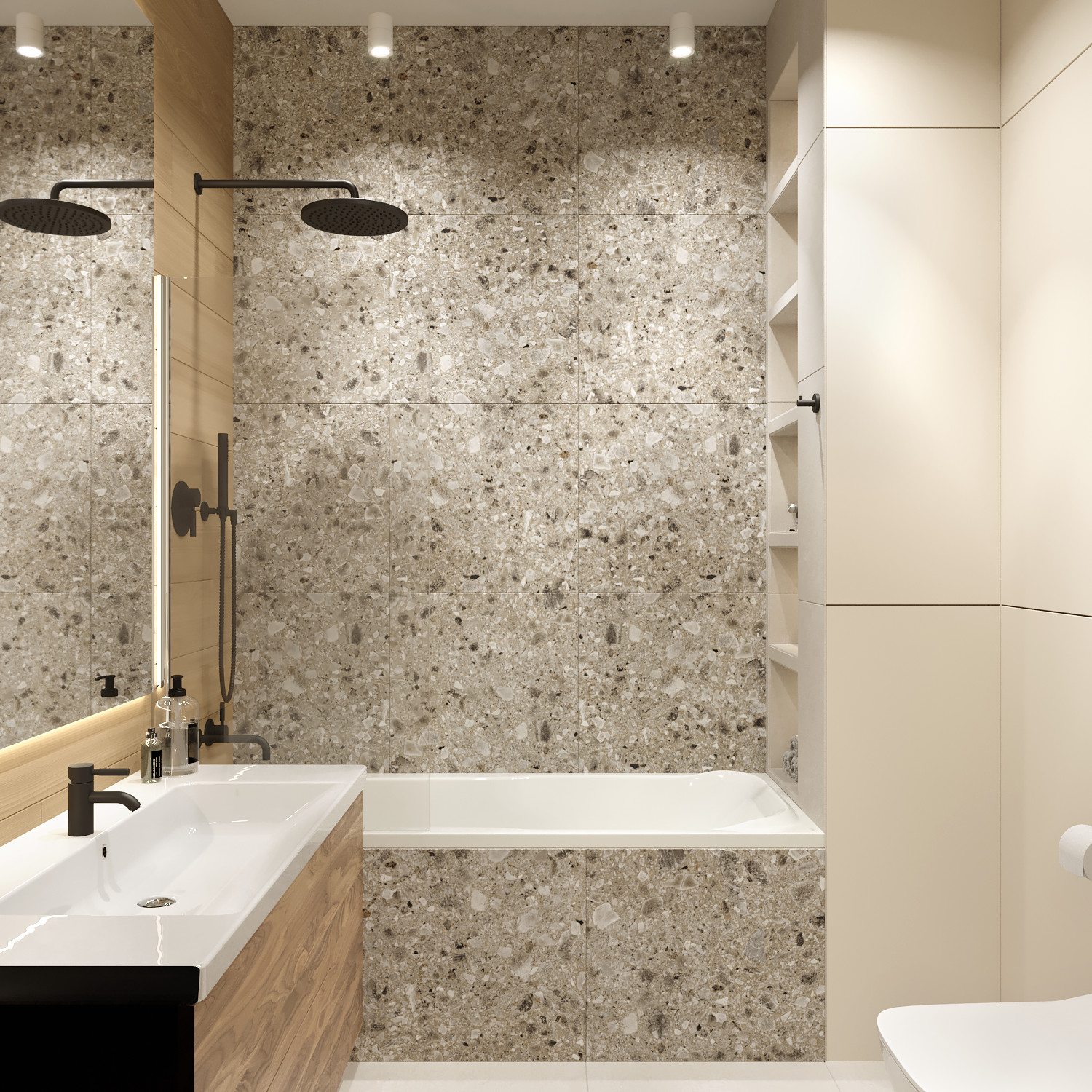 Проект квартиры в Москве 78 м2