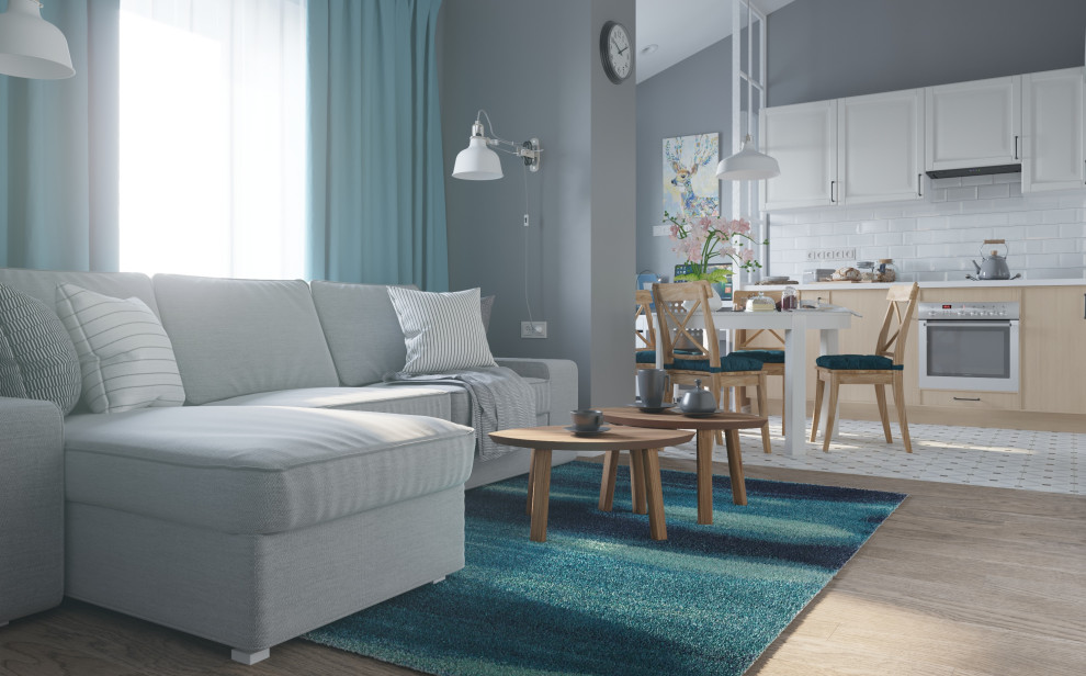 Типовой проект мансардной квартиры в ЖК"Театральный парк"